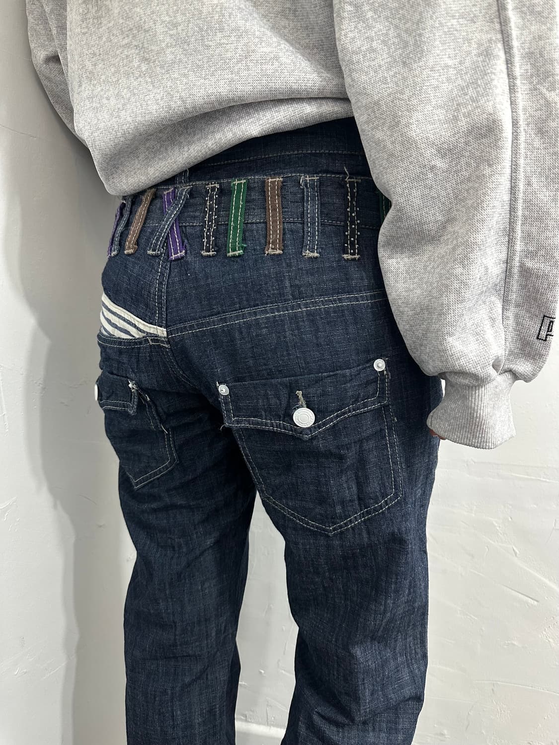 explosion detail denim pants 상품이미지5