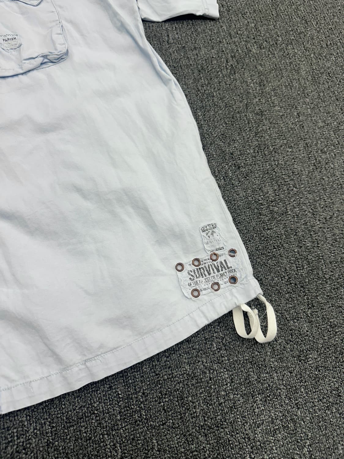 3XL) Parish Nation 빈티지 프린팅 반팔셔츠 상품이미지9