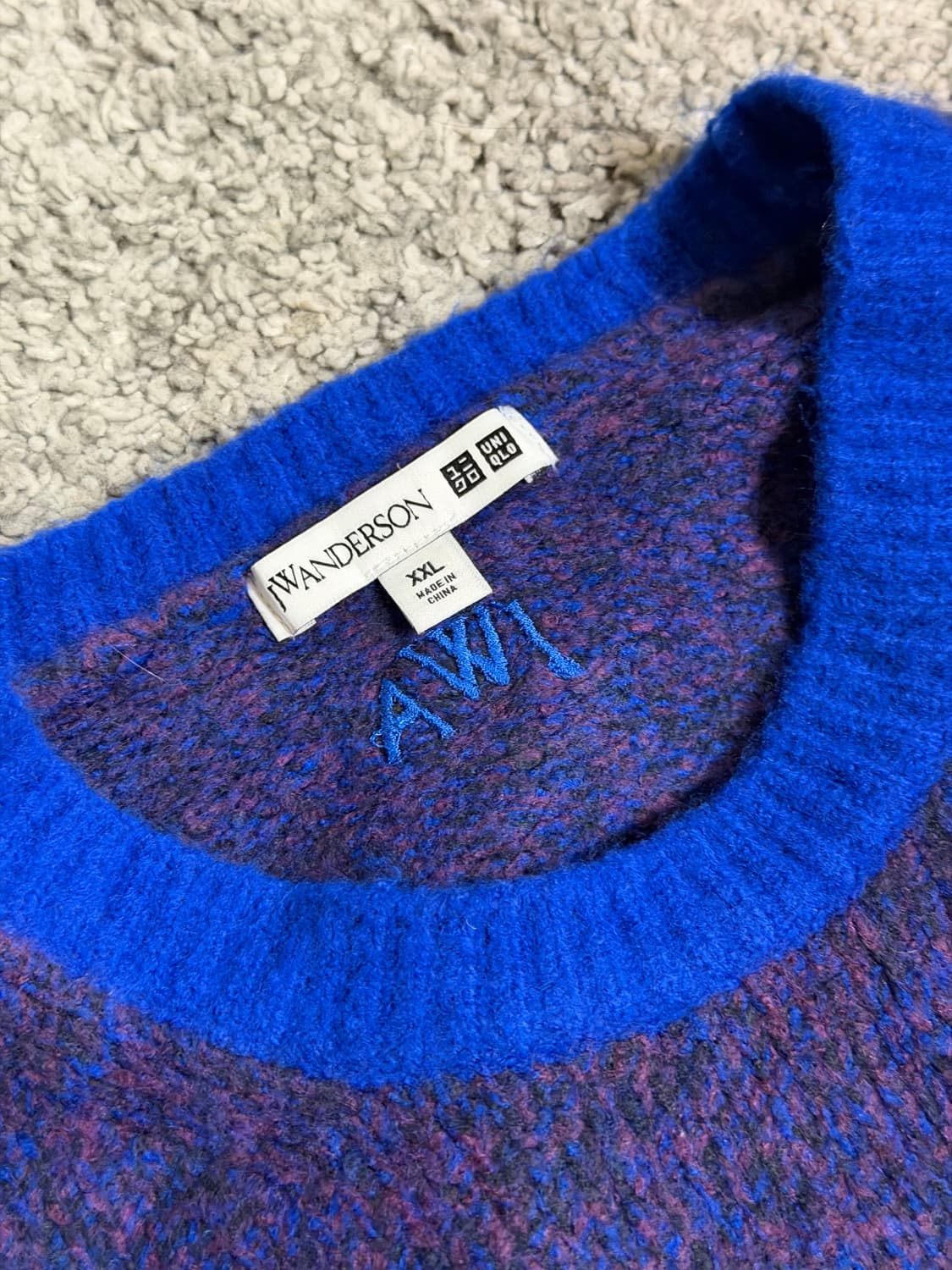 유니클로 jw앤더슨 아크릴 니트 상품이미지6