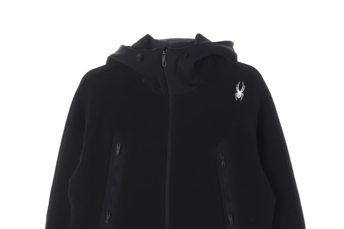 스파이더 로고 후디 집업 자켓 L 상품이미지4