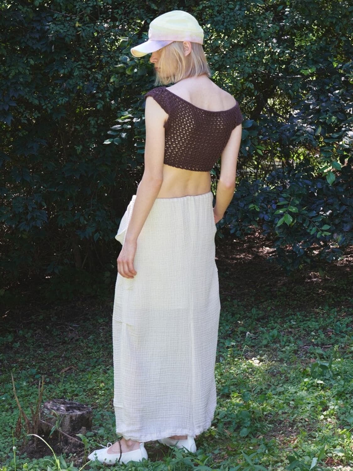 OPEN YY(오픈와이와이) OFF-SHOULDER CROCHET TOP 상품이미지1