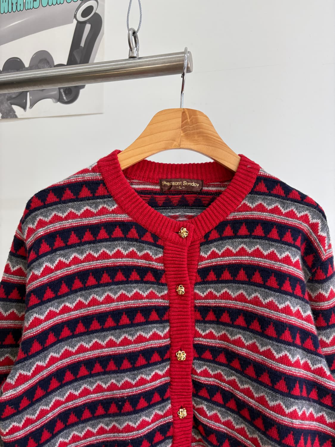 PRENSANT SUNDAY (Made in Japan) 가디건 상품이미지2