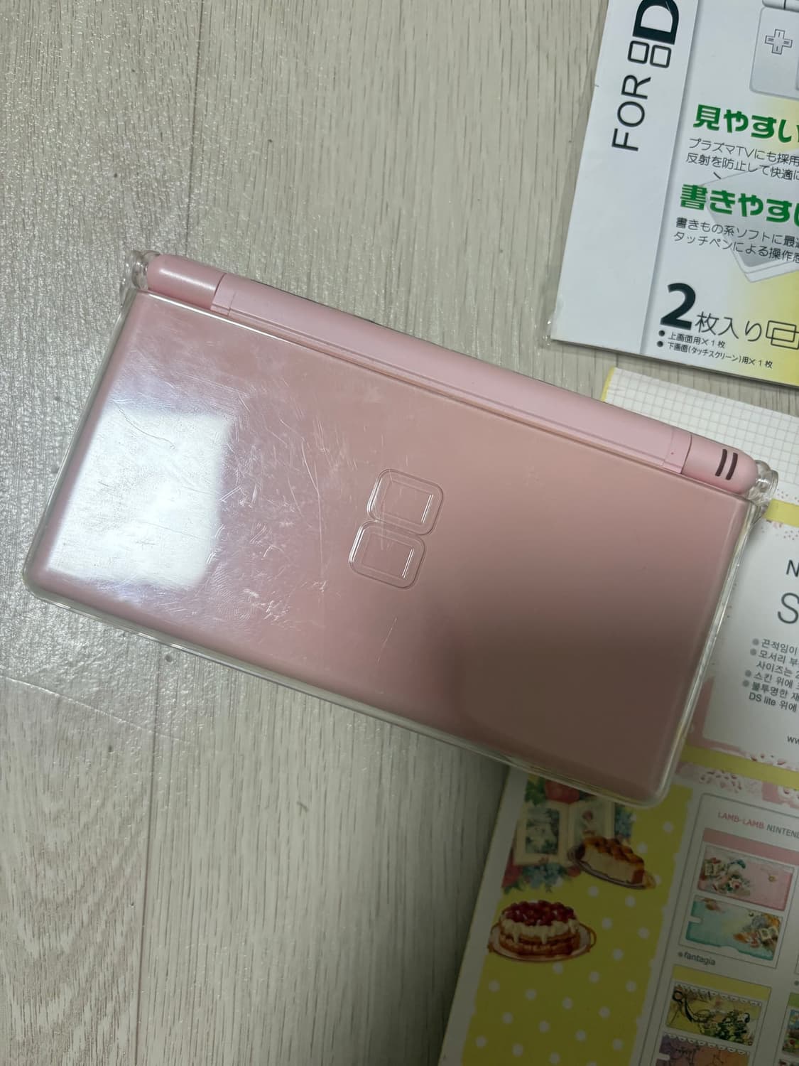닌텐도 DS Lite 핑크 본체 및 게임팩 상품이미지3
