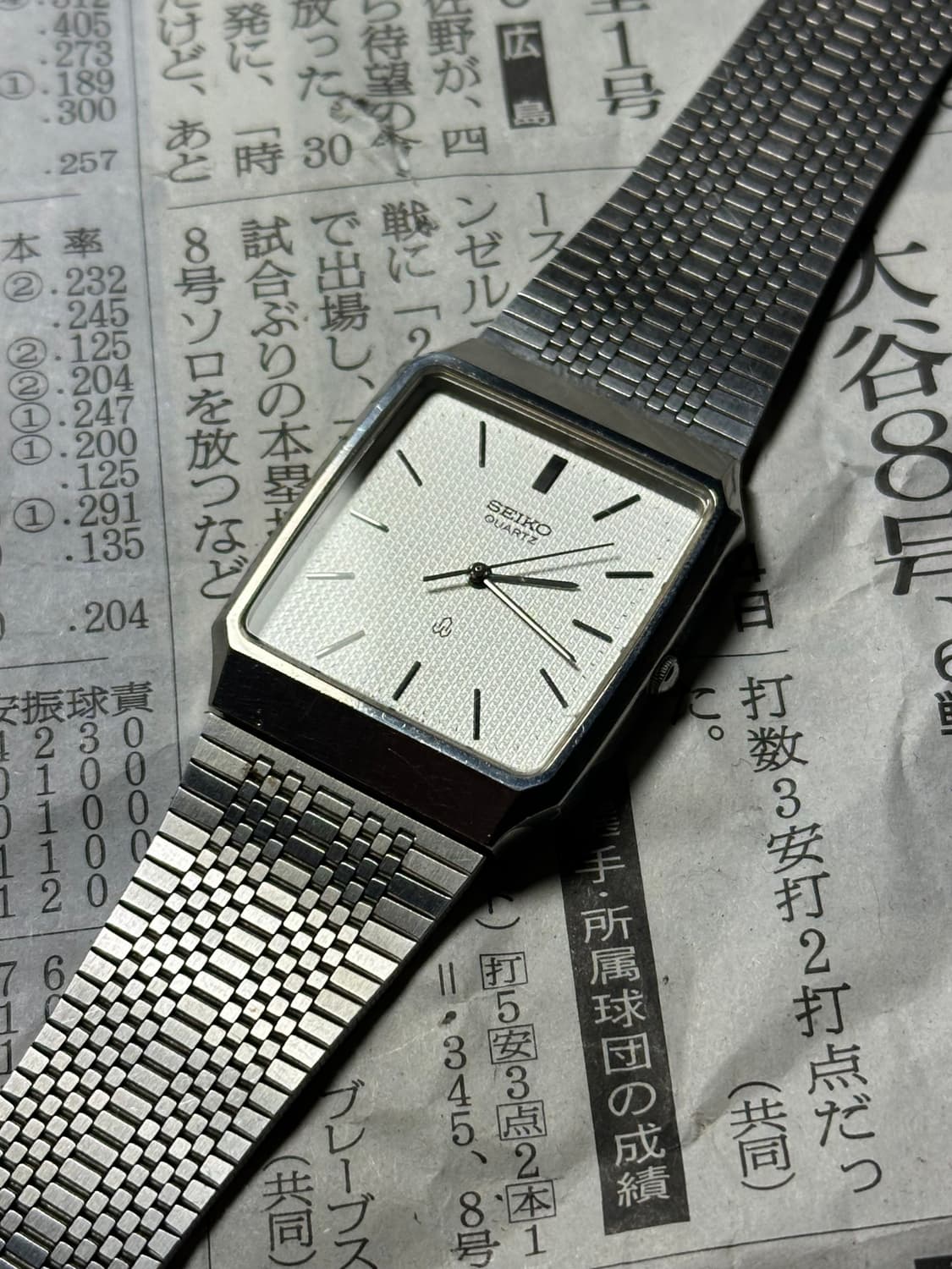 SEIKO quartz square 상품이미지4