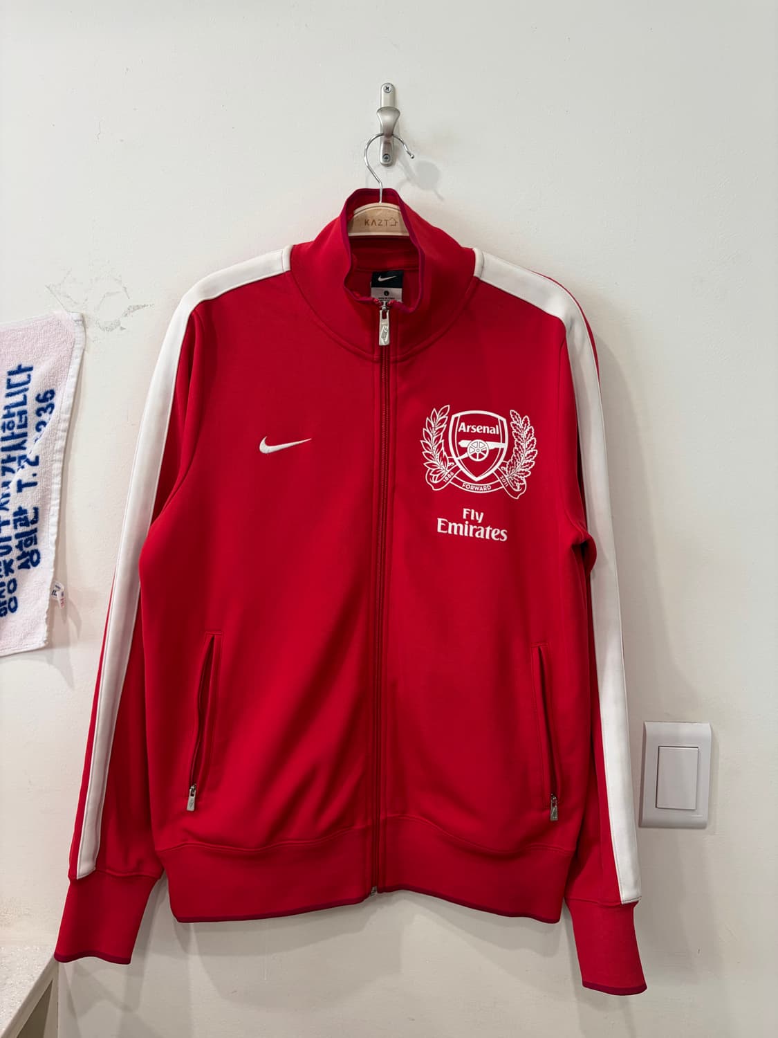 117. 나이키 아스날 125주년 져지 트랙탑 상품이미지1