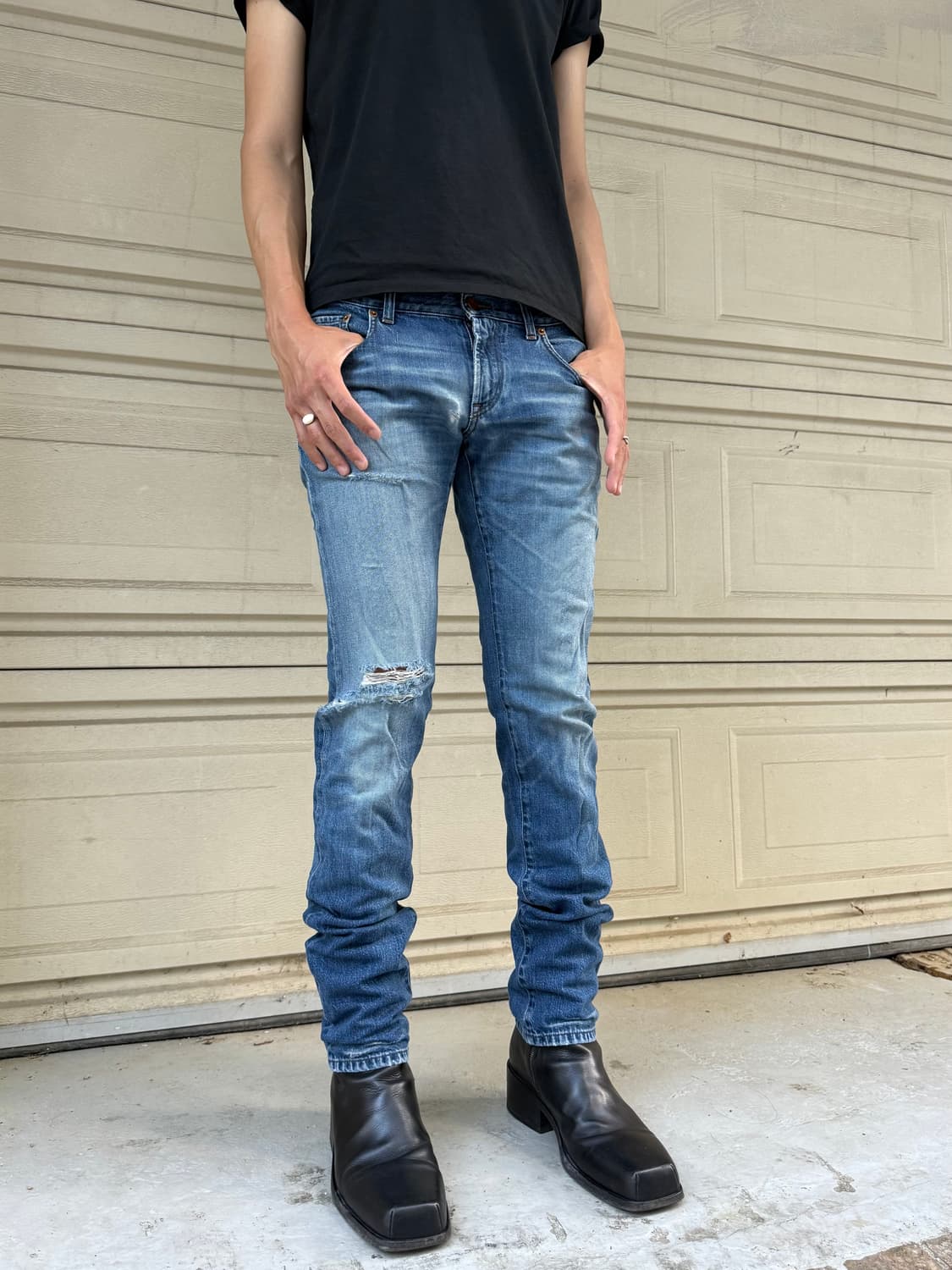 00s Dolce&Gabbana straight fit jeans 상품이미지5
