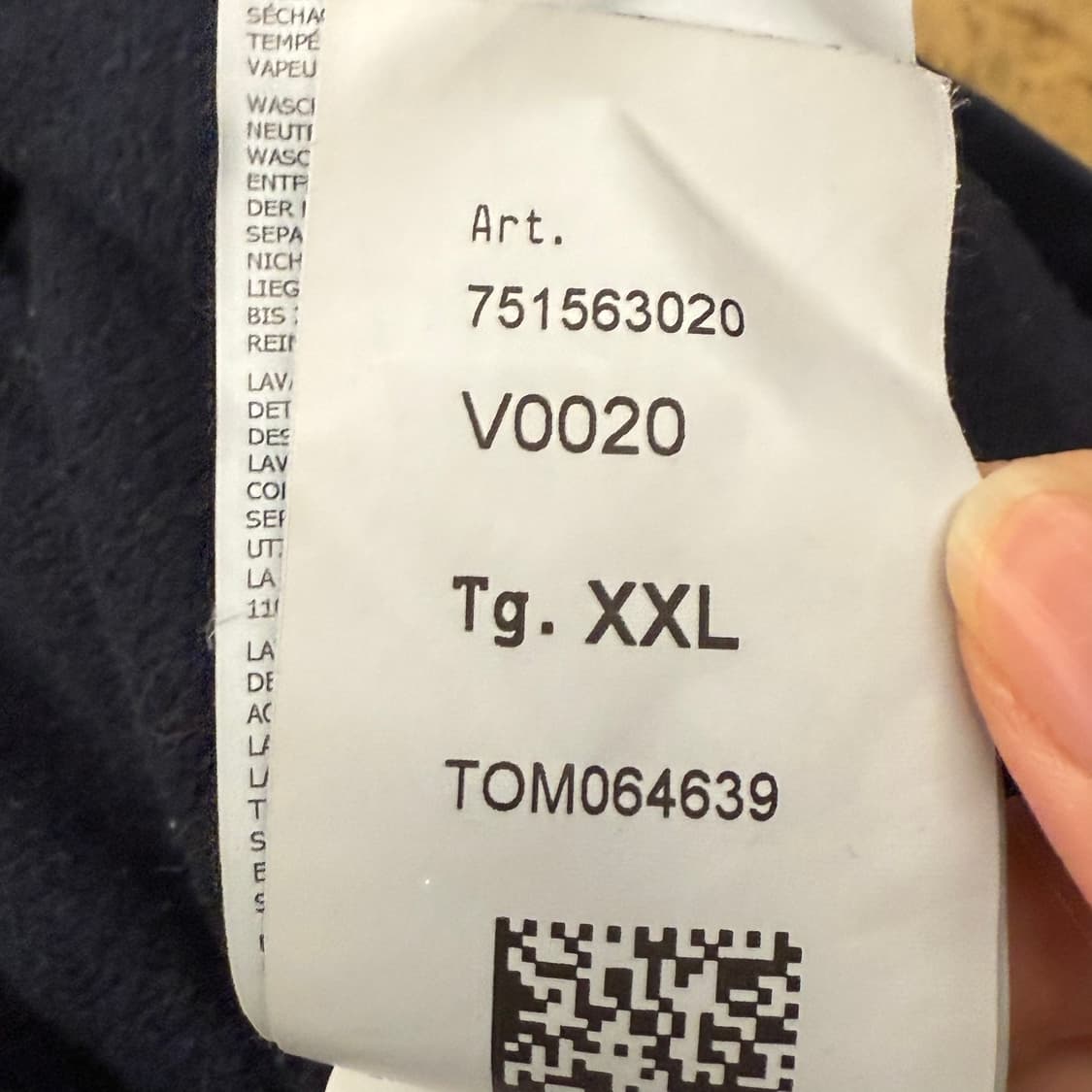 [정품/XXL] 스톤아일랜드 와펜 패치 맨투맨 네이비 b8 상품이미지7