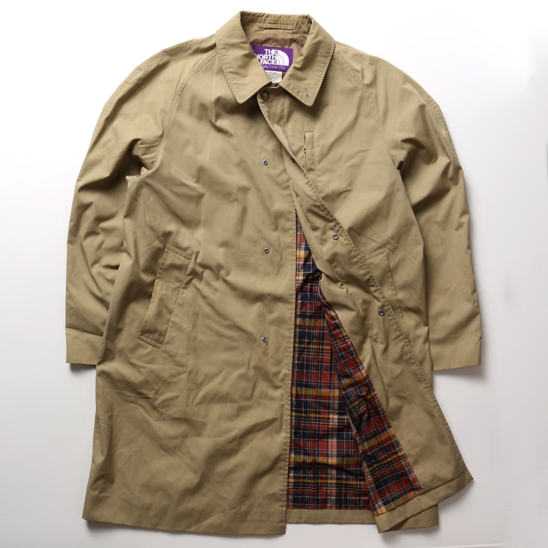 노스페이스퍼플라벨 싱글 래글런 코트  상품이미지5