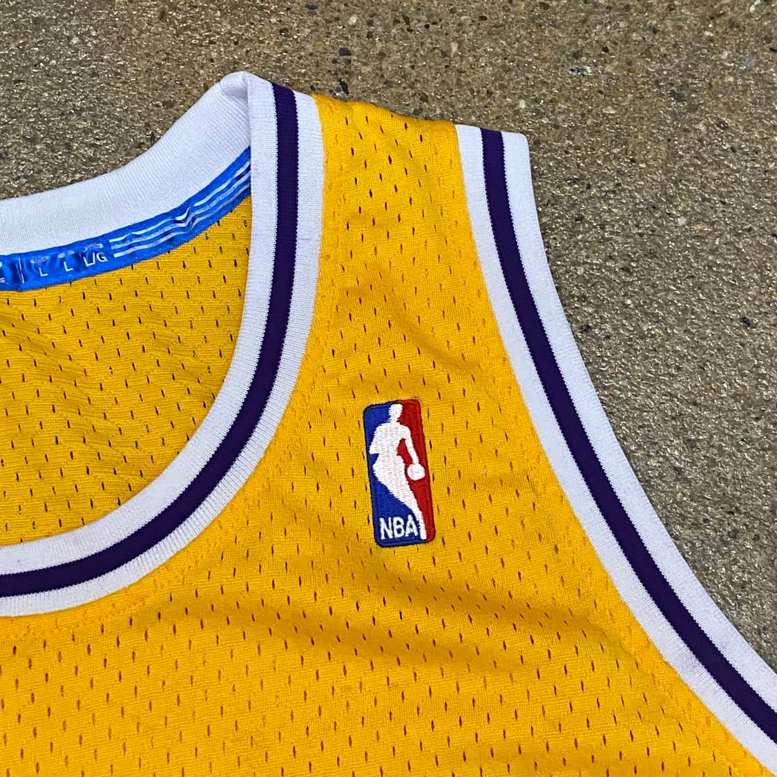 00s 미국 빈티지 아디다스 NBA LA레이커스 매직존슨 농구유니폼 상품이미지8