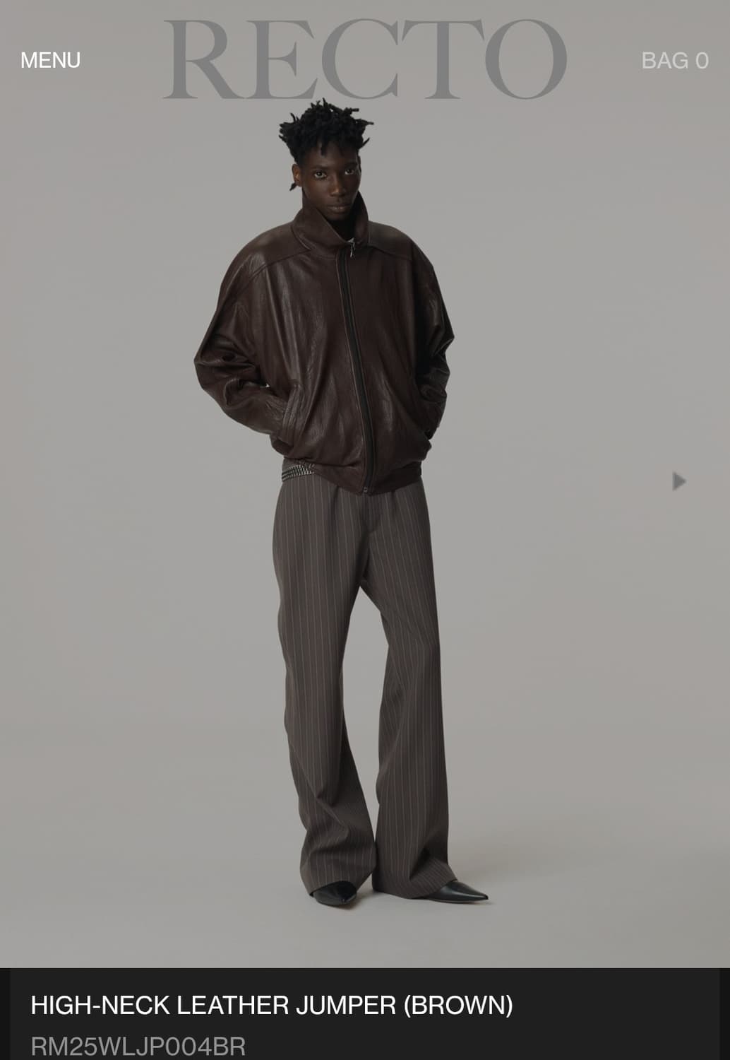 렉토 하이넥 레더 상품이미지2