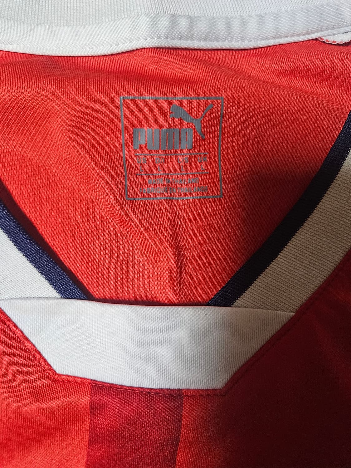 퓨마 아스날 유니폼 상의 L사이즈 상품이미지3