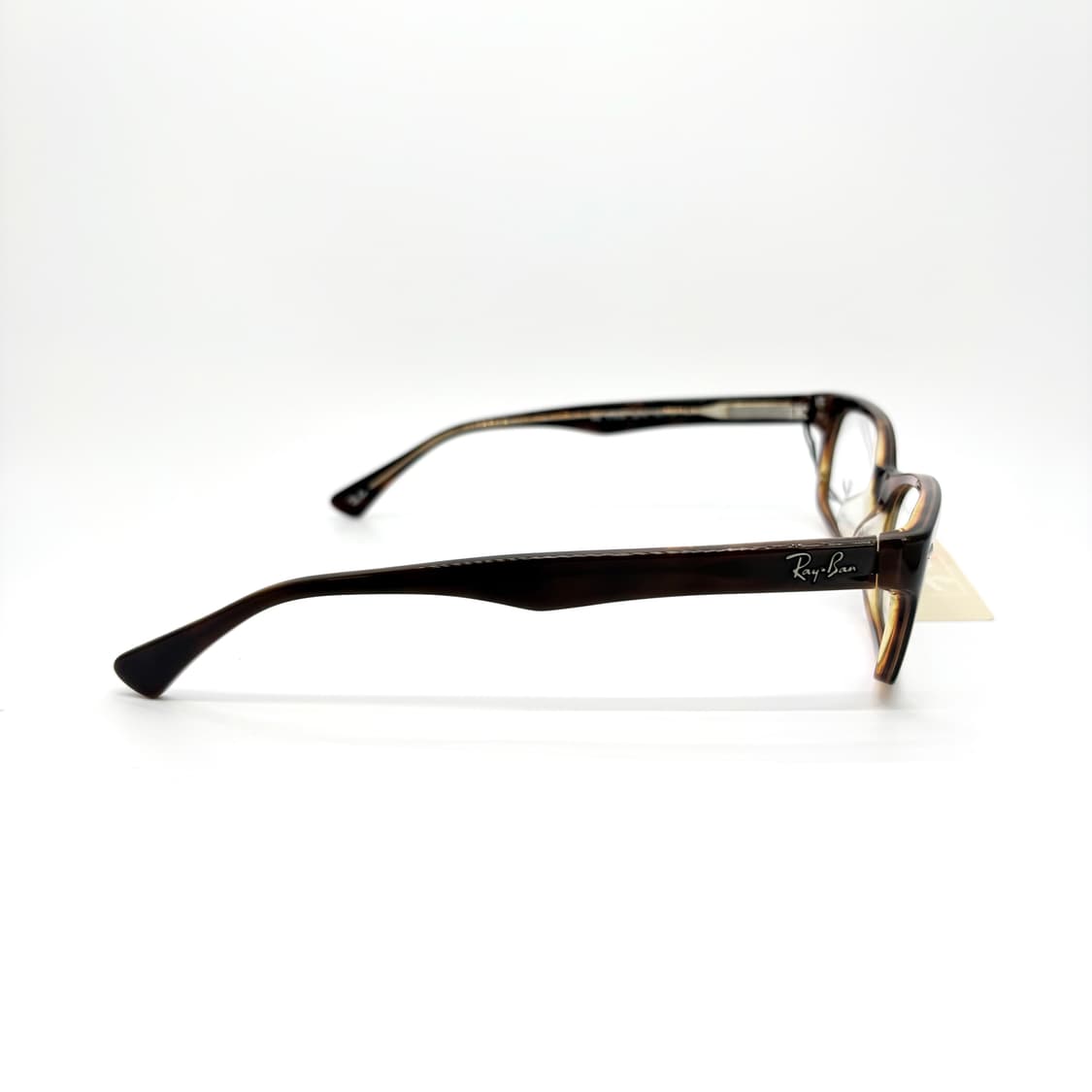 RAYBAN 레이밴 브라운 스퀘어 뿔테 상품이미지5