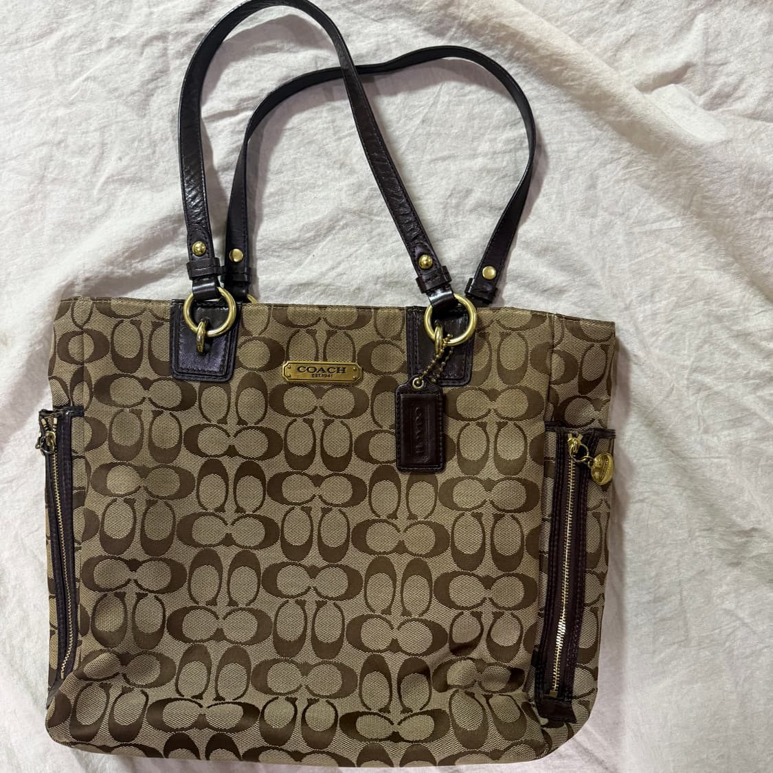 코치 시그니처 숄더백  상품이미지2