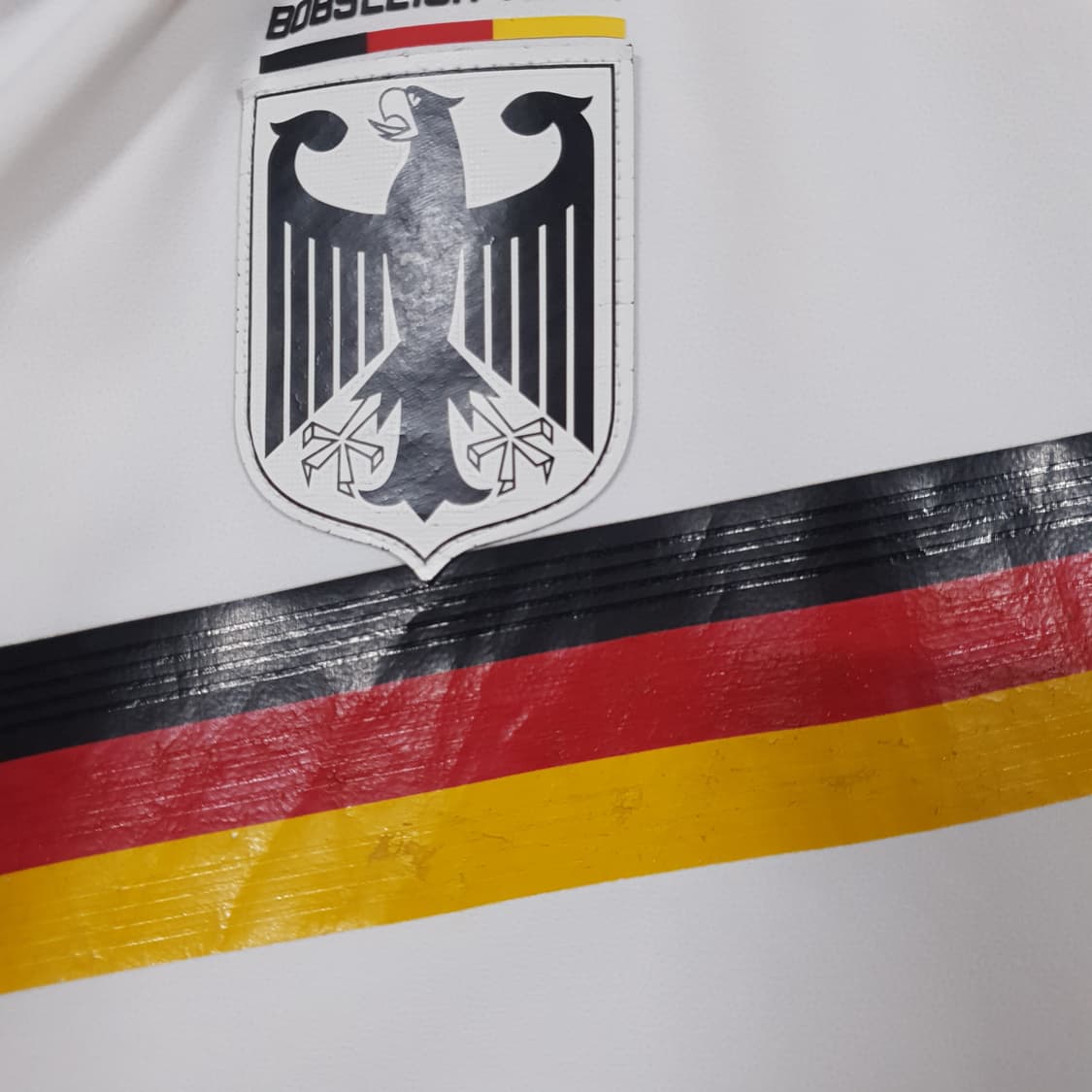 XL) 데상트 독일 레플리카 라인 바람막이 자켓 후드 점퍼 화이트 105 상품이미지6