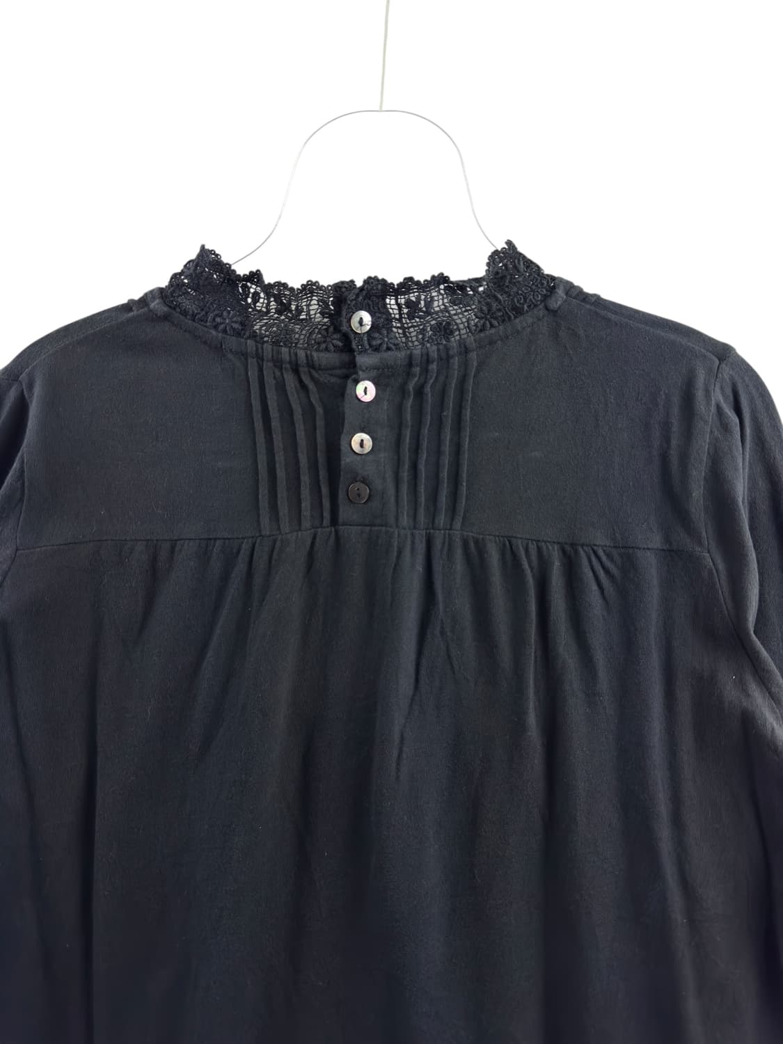 JPN 모리 사만사모스 블랙레이스 슬리브1311 상품이미지5