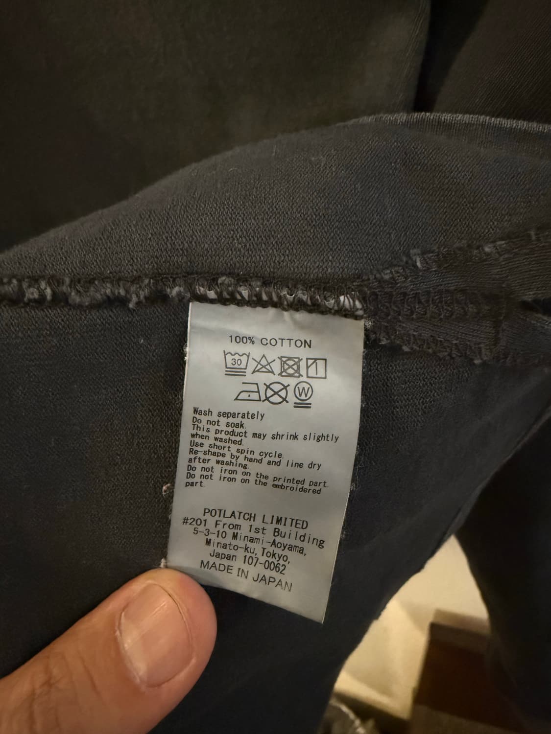 Cav Empt 카브엠트 스톤워시 롱슬리브  상품이미지6