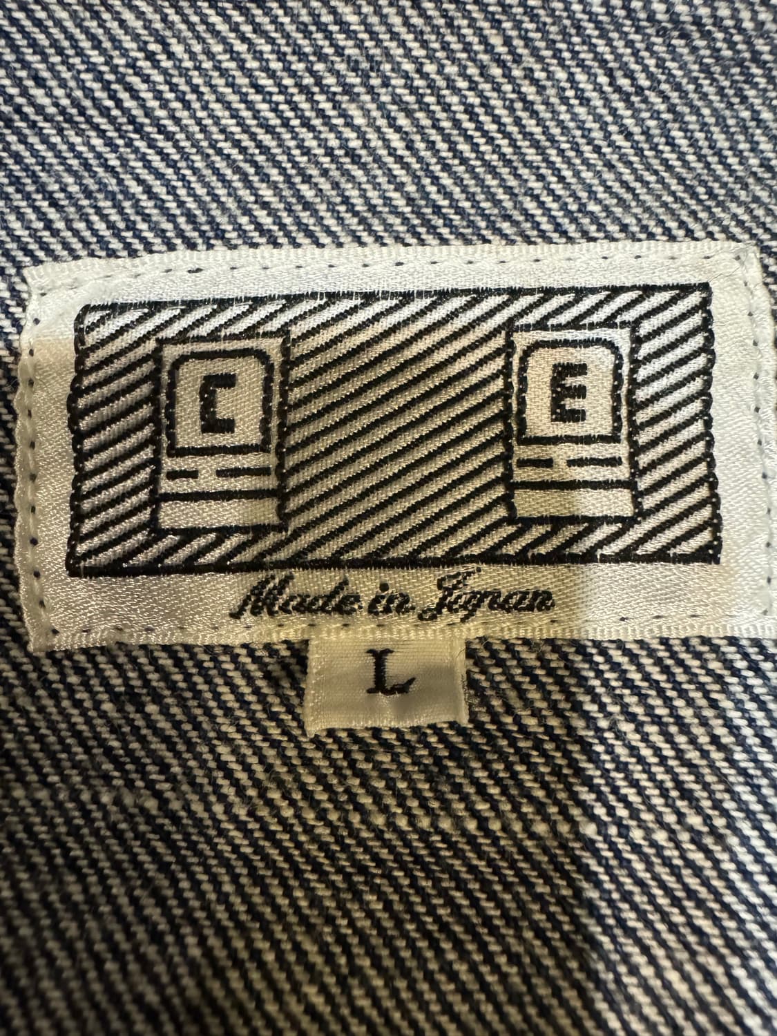 [L] 카브엠트 히든 버튼 데님 자켓 인디고 상품이미지7