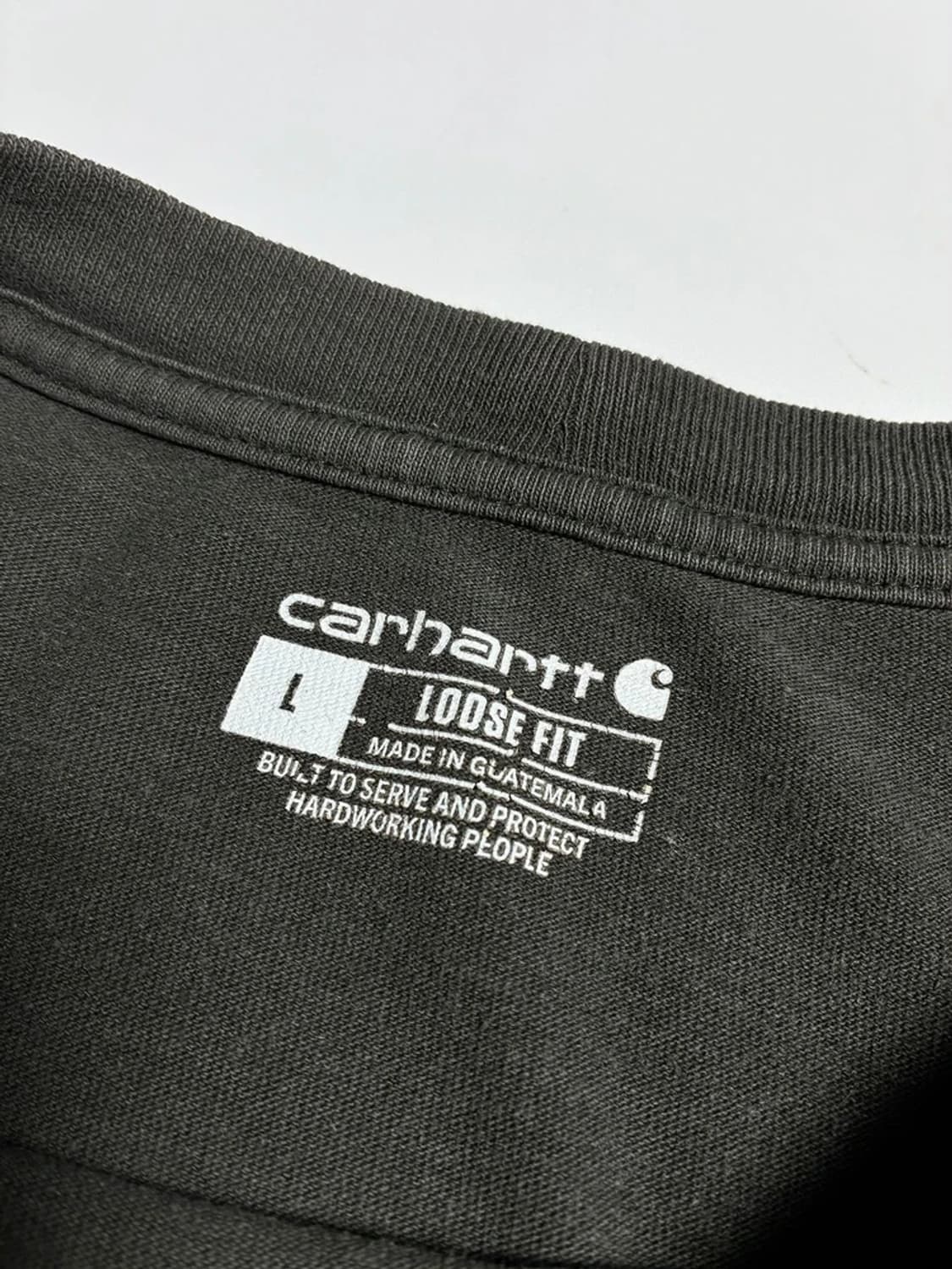 칼하트 루즈핏 워크 포켓 반팔 티셔츠 R1139 상품이미지6