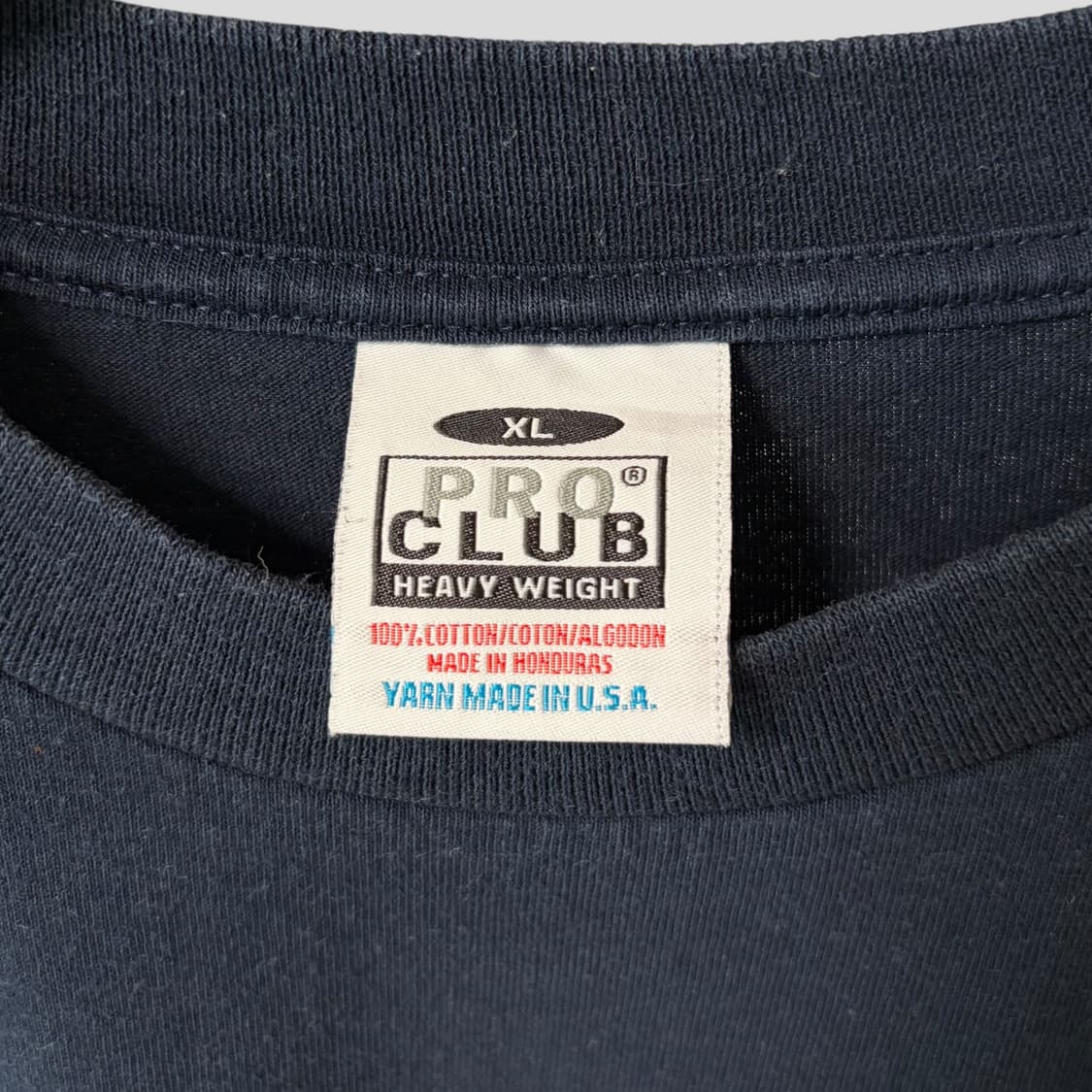 (XL)Pro Club 프로클럽 헤비웨이트 코튼 블랭크 긴팔티셔츠 상품이미지3