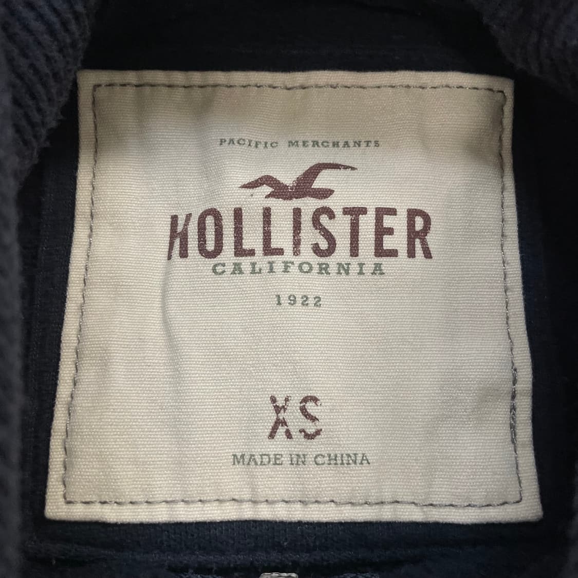 홀리스터 사이드라인 후드집업 네이비 상품이미지5