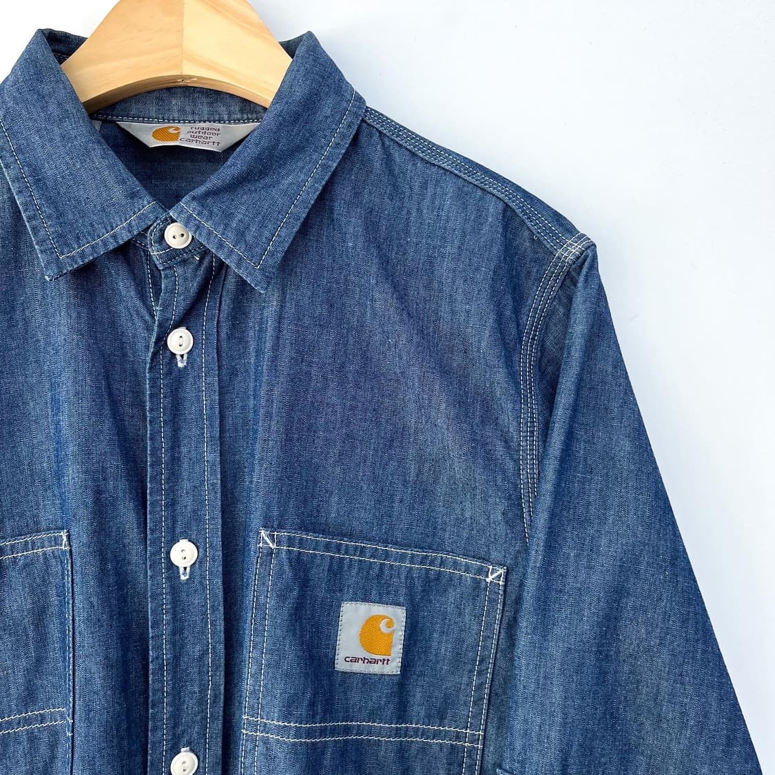 칼하트 L/S 모토 샴브레이 셔츠 상품이미지3