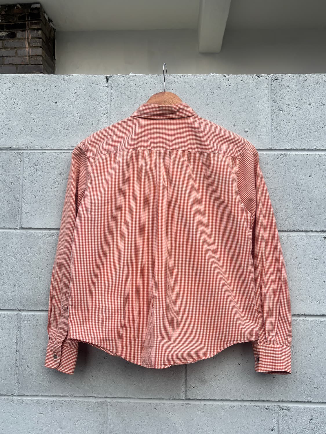 브룩스브라더스 오렌지 체크셔츠 상품이미지8