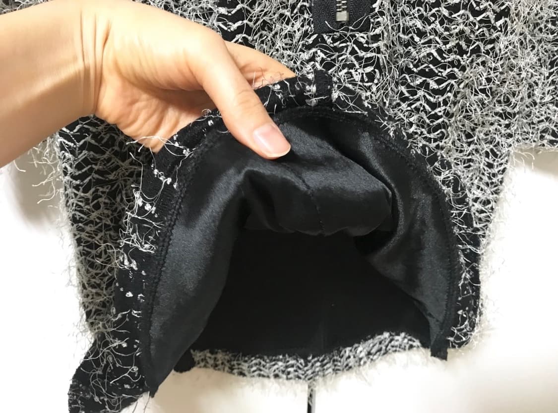 55~66 백오픈 망사 뒷지퍼 원피스/새거수준/섹시백 상품이미지6