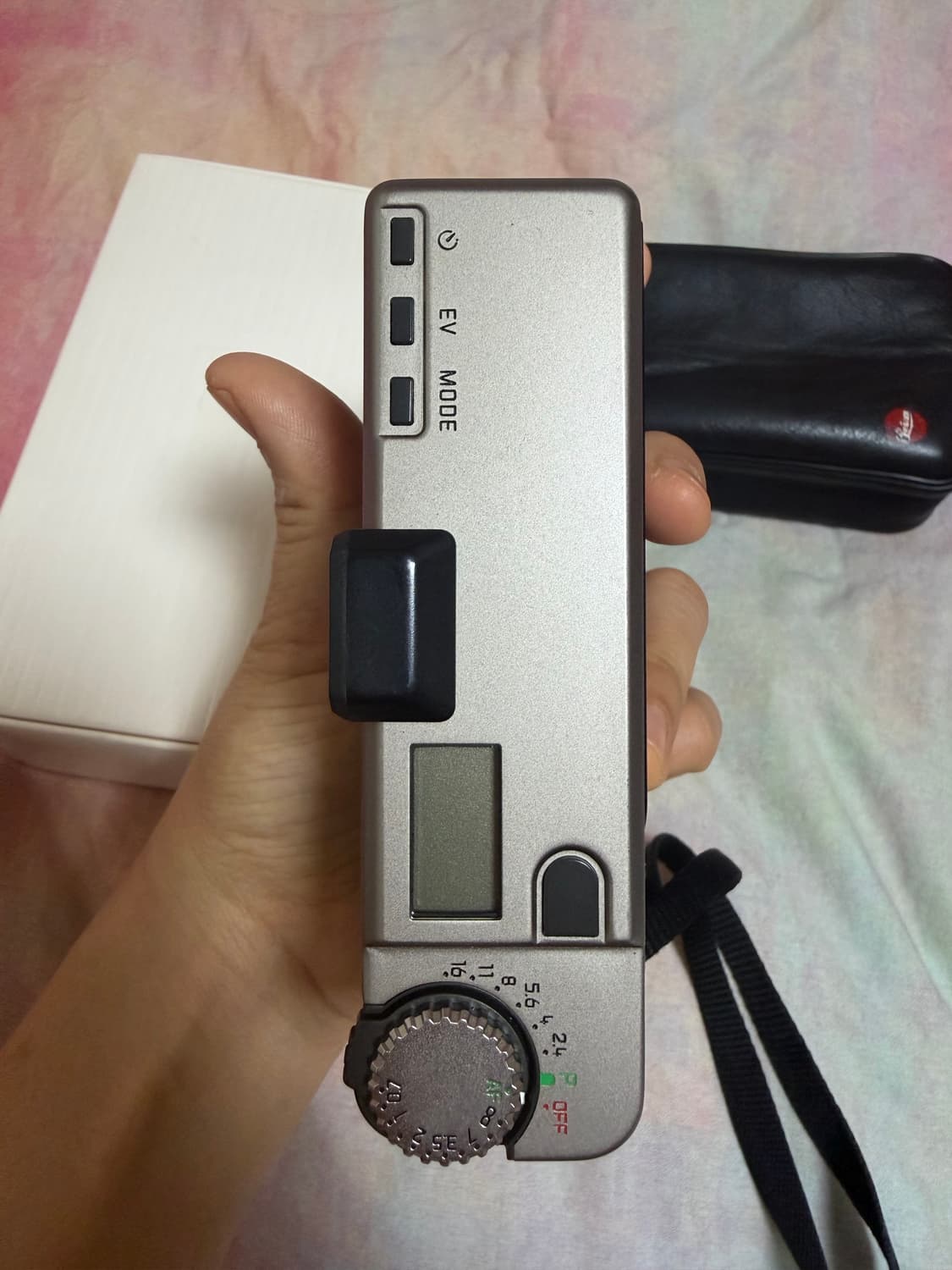 S급 라이카 미니룩스 필름카메라 박스, 파우치 포함 상품이미지6