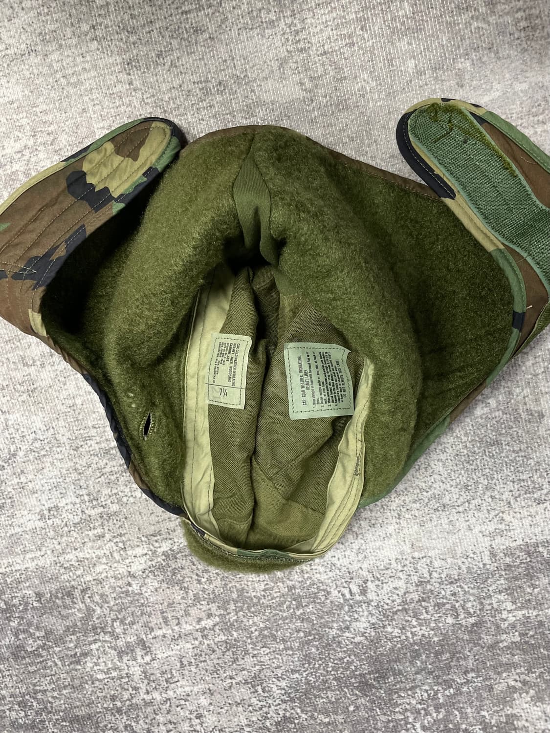 U.S ARMY  wood land 방한모 상품이미지4