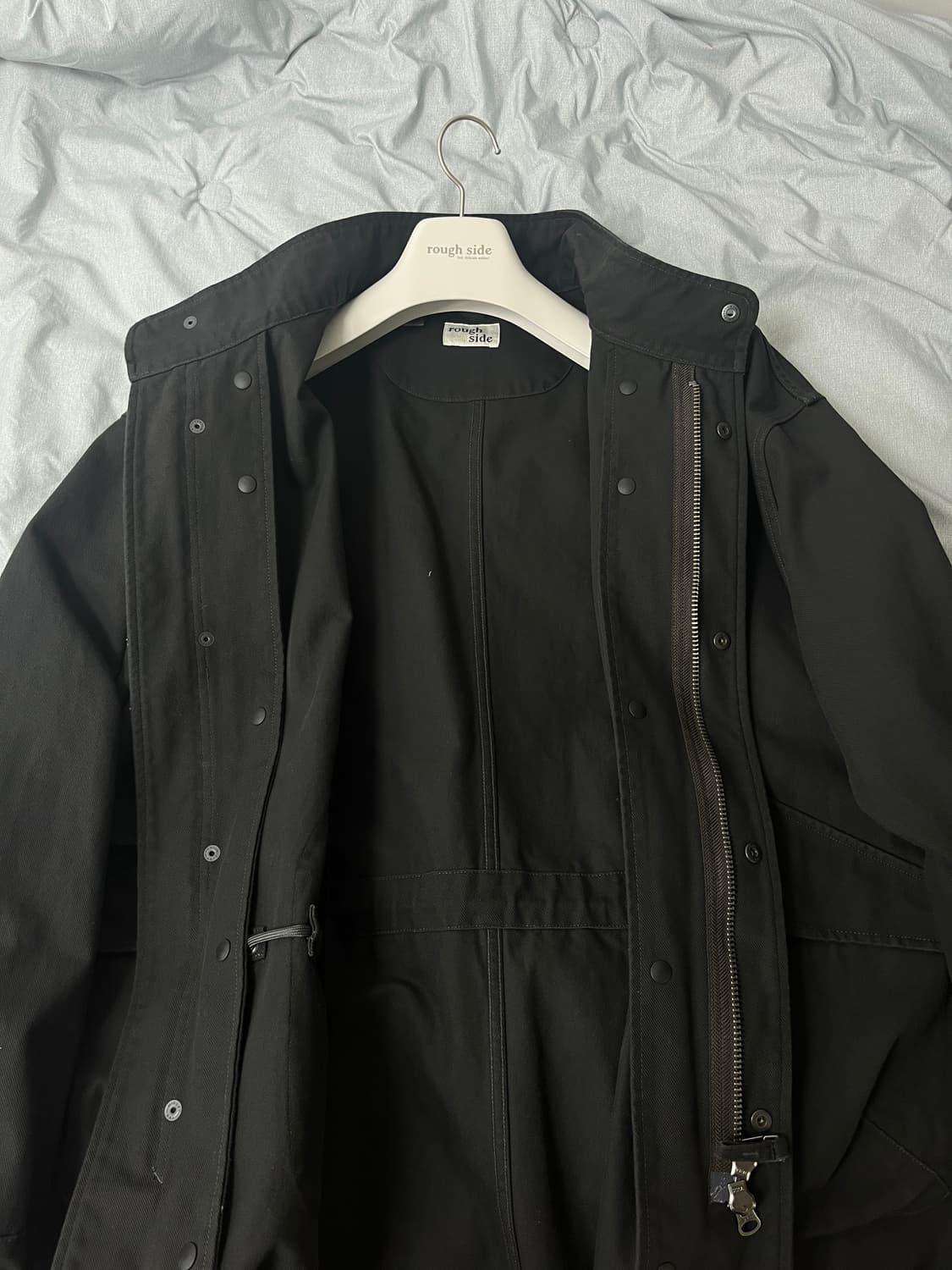 러프사이드 / 25FW ET3 모즈파카 차콜 / 3 상품이미지4