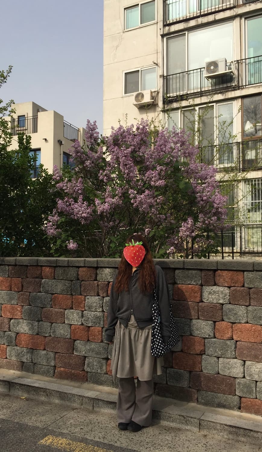 아우로 STRIPE MIDI SKIRT [ BEIGE] 스커트 M사이즈 상품이미지3