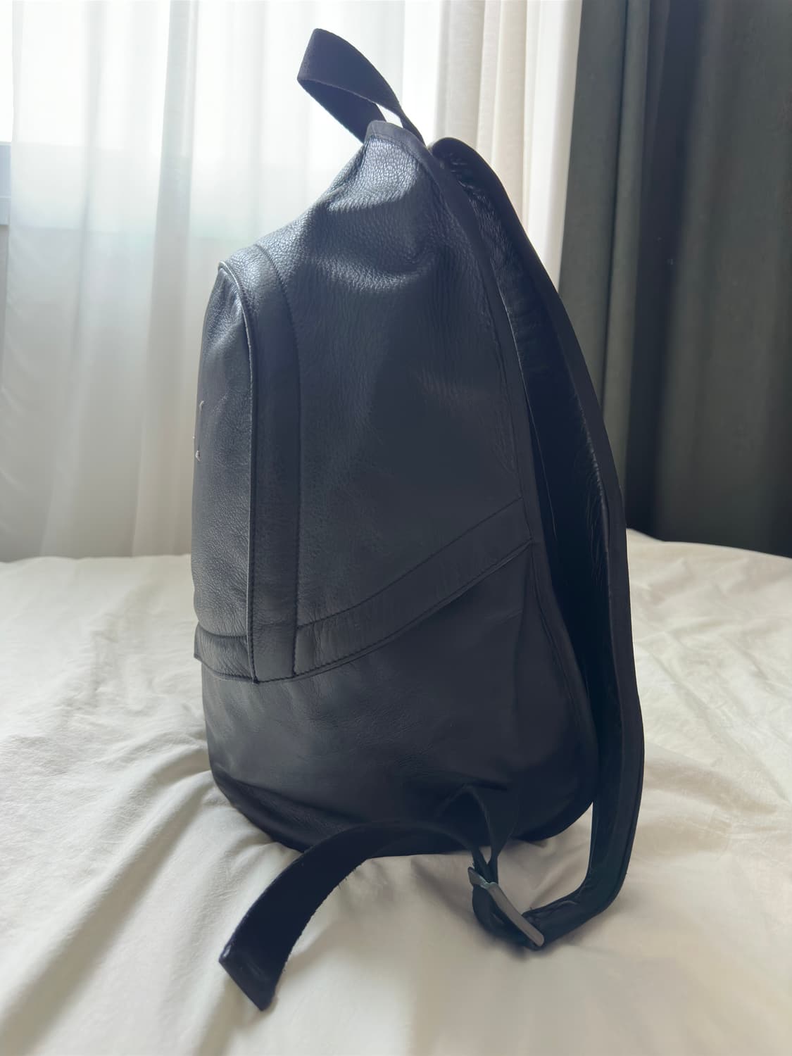 마르지엘라 블랙 가죽 백팩 상품이미지4
