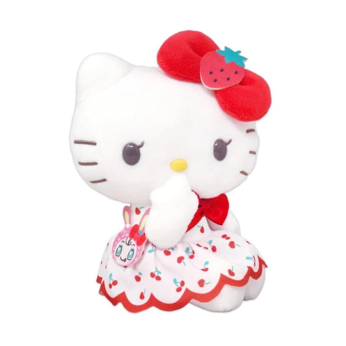 일괄) 산리오 헬로키티  메조피아노 베리에짱 콜라보 마스코트&누이 인형 상품이미지1