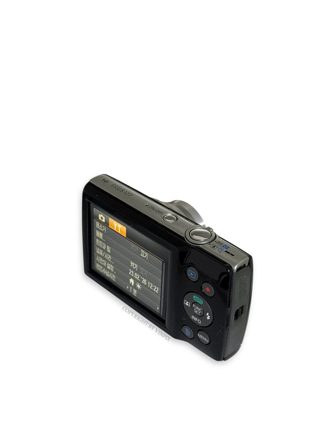 |흰끼뽀용🖤| 캐논 익서스 177 빈티지 디지털 카메라 상품이미지9