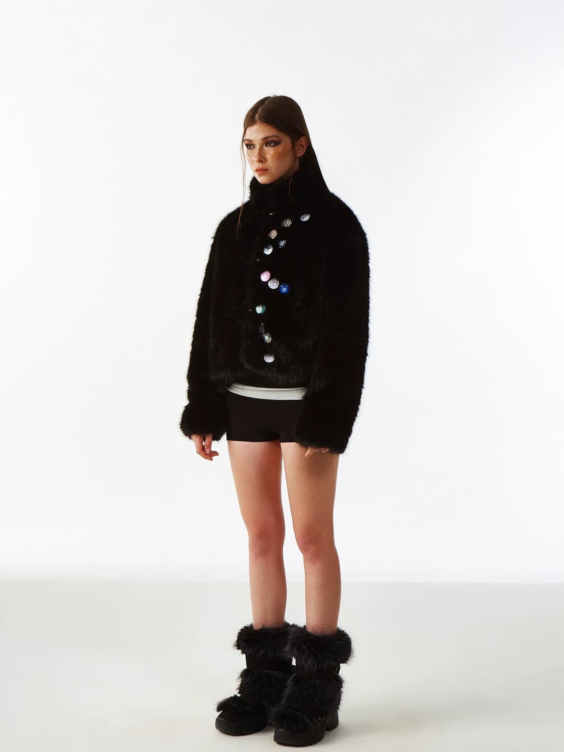 FUTUREOFX 퍼 배지 에코 퍼 상품이미지3