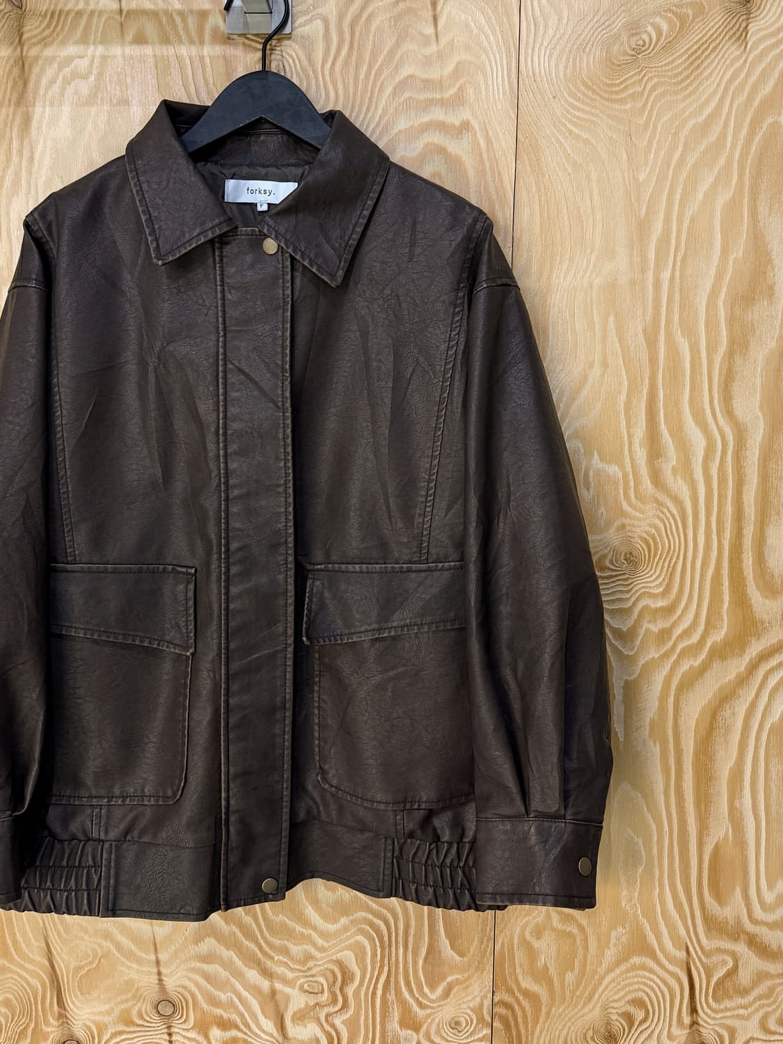 포스키 포우 레더 자켓 상품이미지3