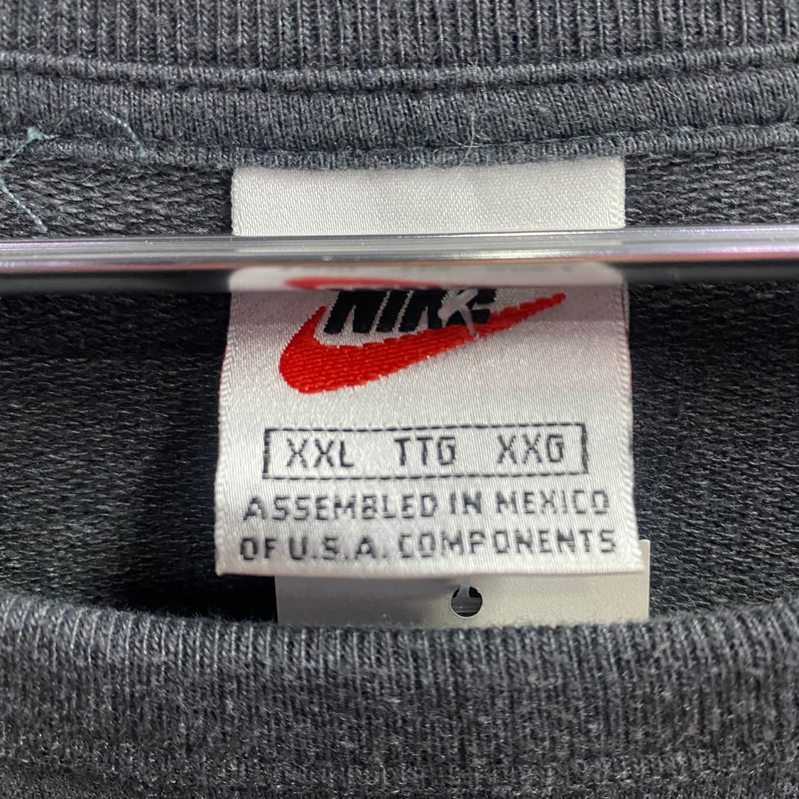 나이키 에어 스우시 그레이 스웻셔츠 B2834 상품이미지4