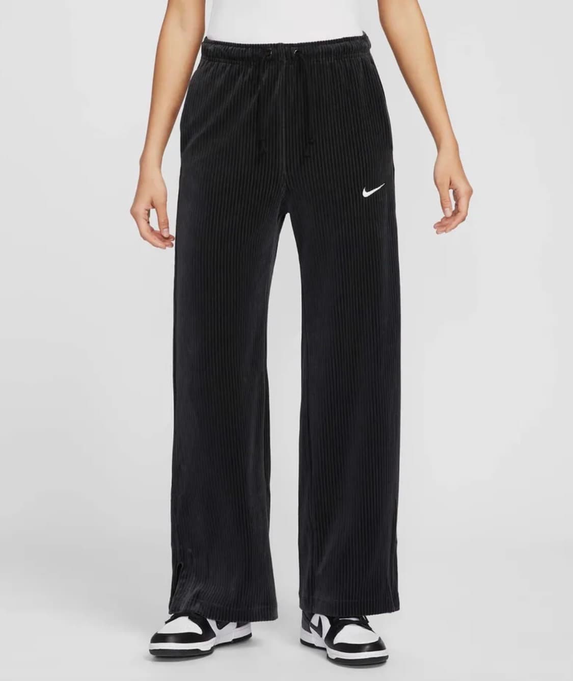 나이키 스포츠웨어 여성 벨루어 하이웨이스트 와이드 레그 팬츠 상품이미지1