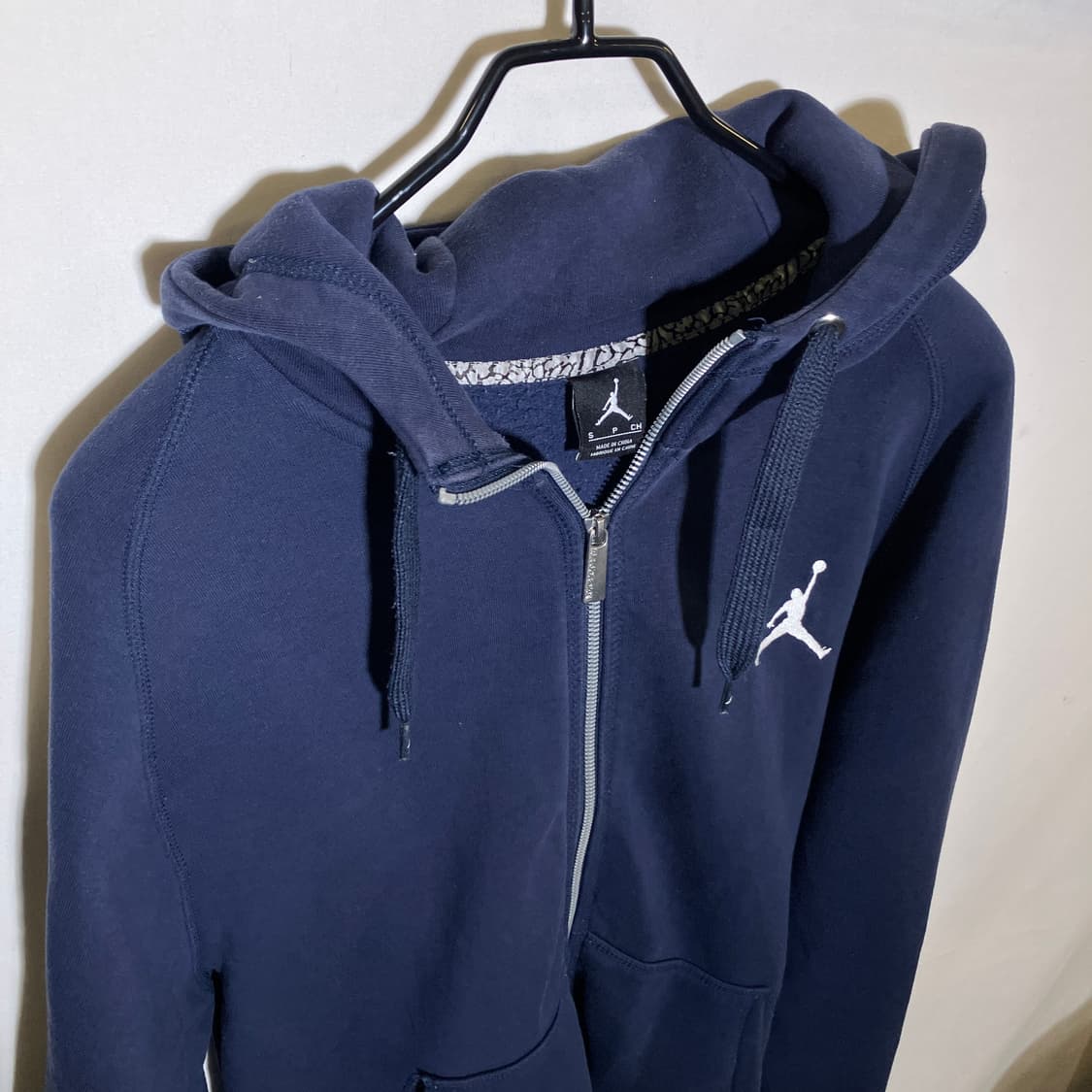 S-M)나이키 조던 기모 후드집업 스웻 상품이미지2
