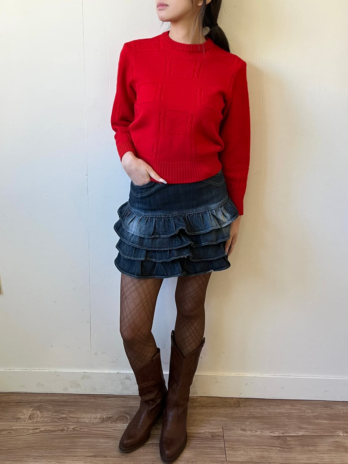 Christian Dior 스타 크롭 스웨터 상품이미지5