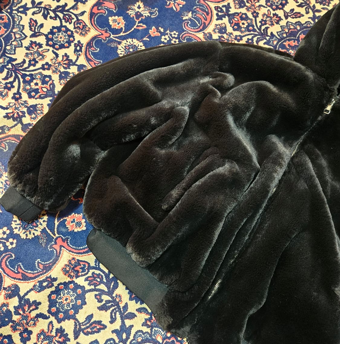 자라(ZARA) 리버시블 에코퍼 가죽 자켓 L size 상품이미지2