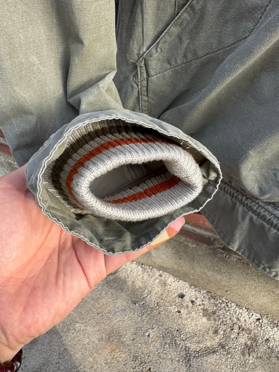 나파피리 밀리터리 리버시블 자켓  상품이미지7