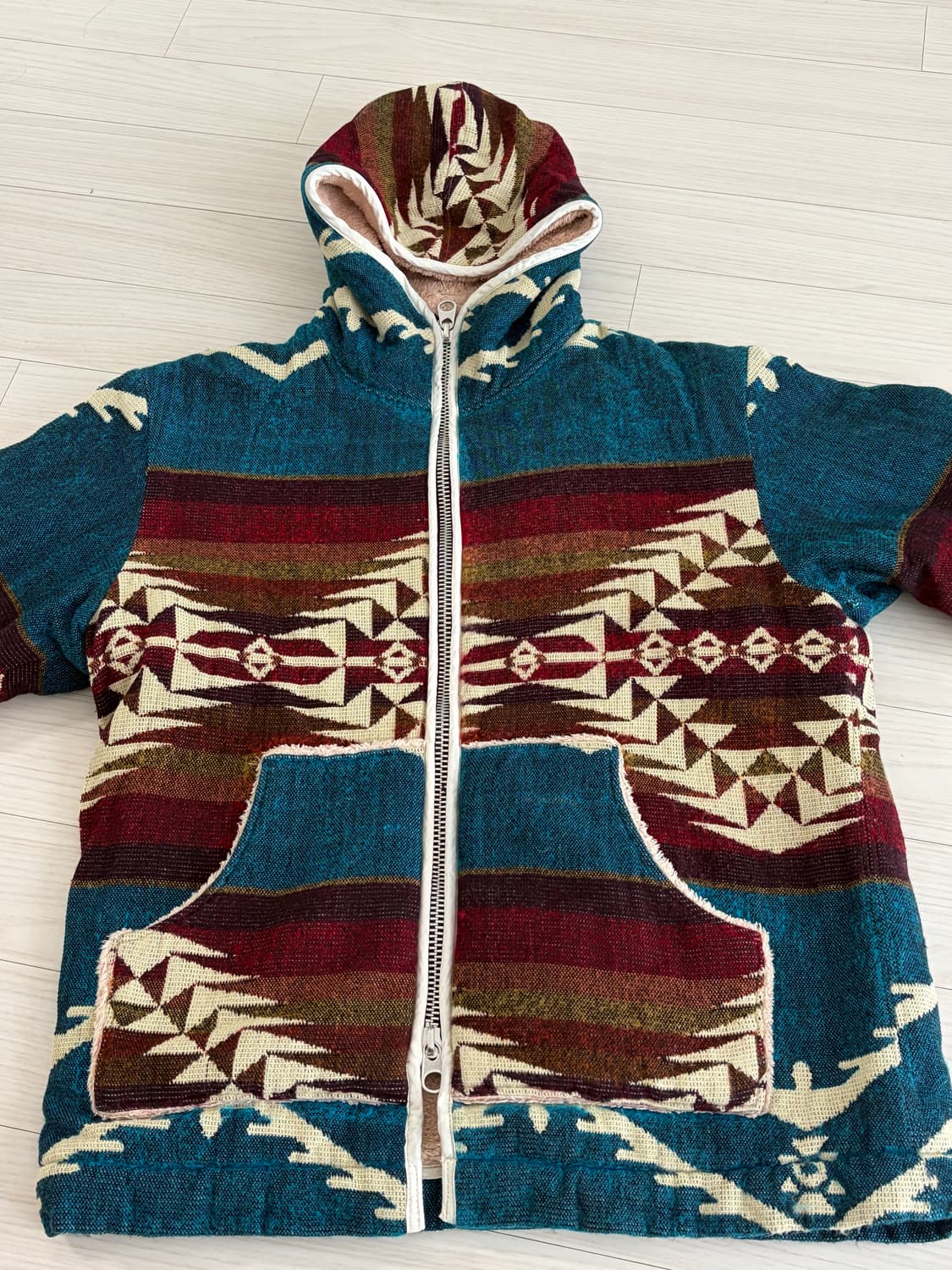 에스닉 스타일 후리스 상품이미지1