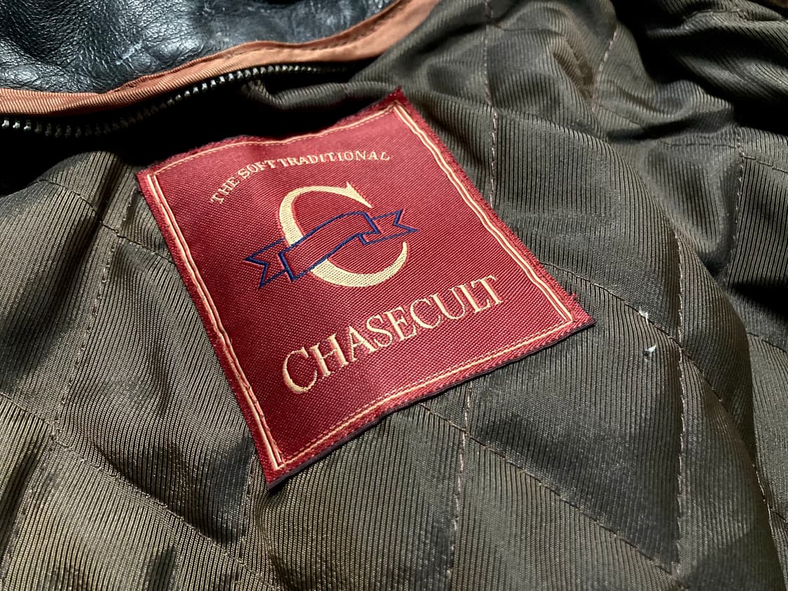 90s 체이스컬트 양가죽 A-2 레더 봄버 자켓 100-105 상품이미지5