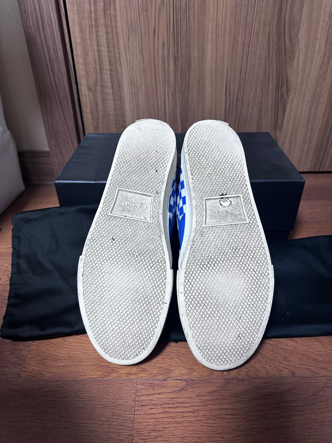 [43] 아미리 체커드 스켈레톤 로우탑 스니커즈 상품이미지9