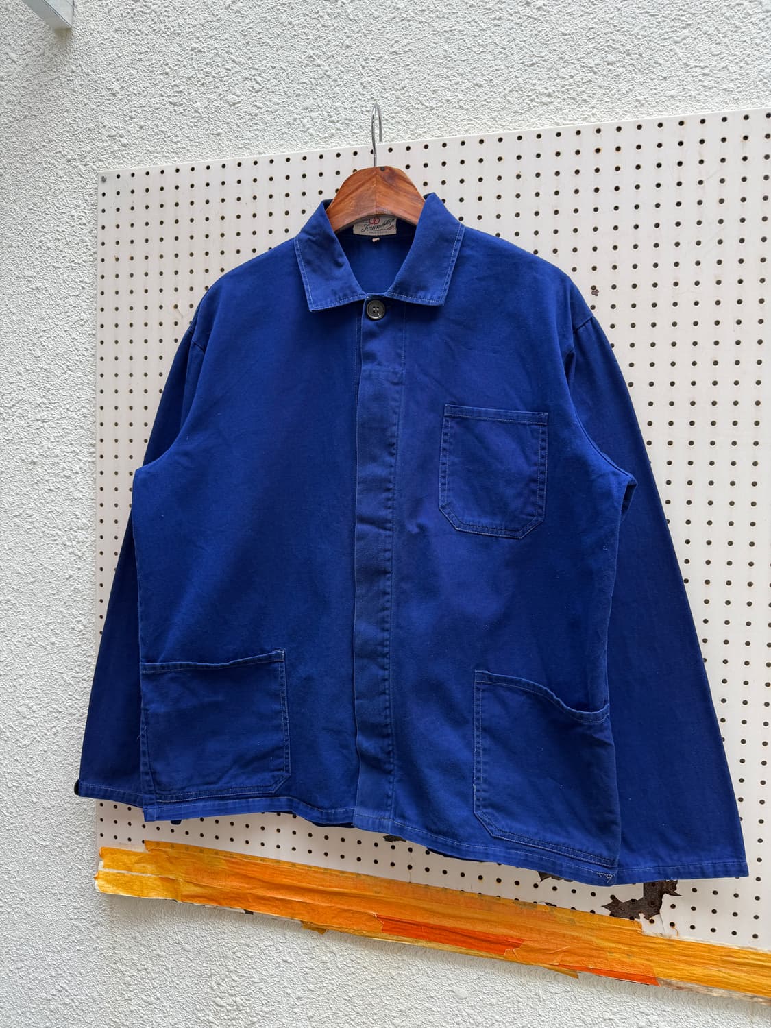 1970s FRIENDSHIP INDIGO BLUE 빈티지 프렌치워크자켓 상품이미지8