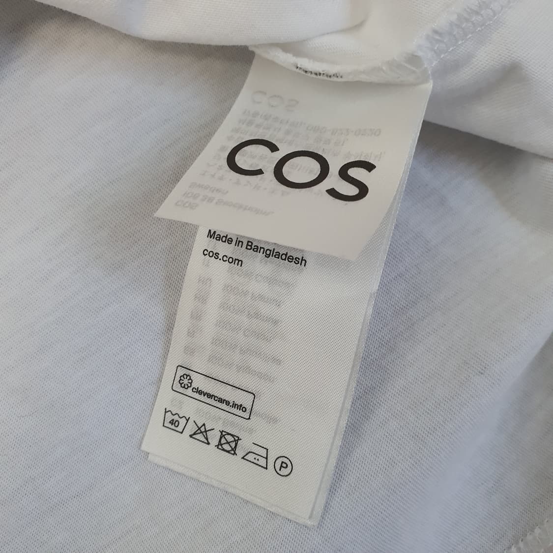 COS 코스 반소매 면티 남자105 상품이미지6