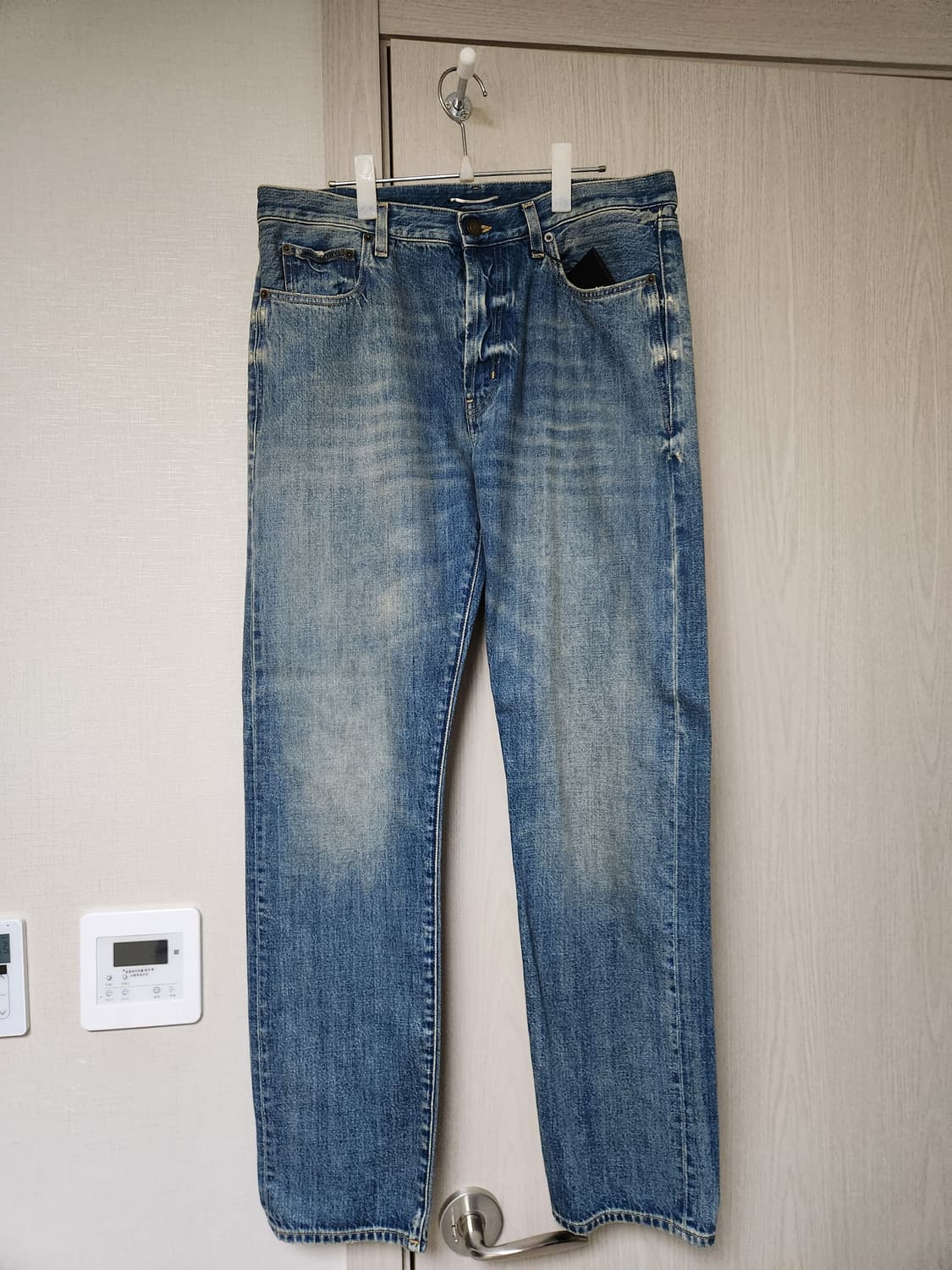 생로랑 중청 워싱진 새상품 상품이미지1