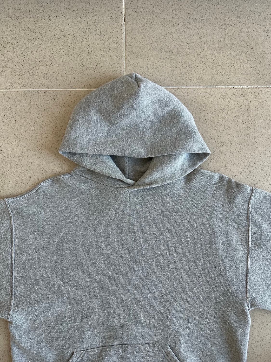 90s 빈티지 러셀 후드 그레이 M 상품이미지4