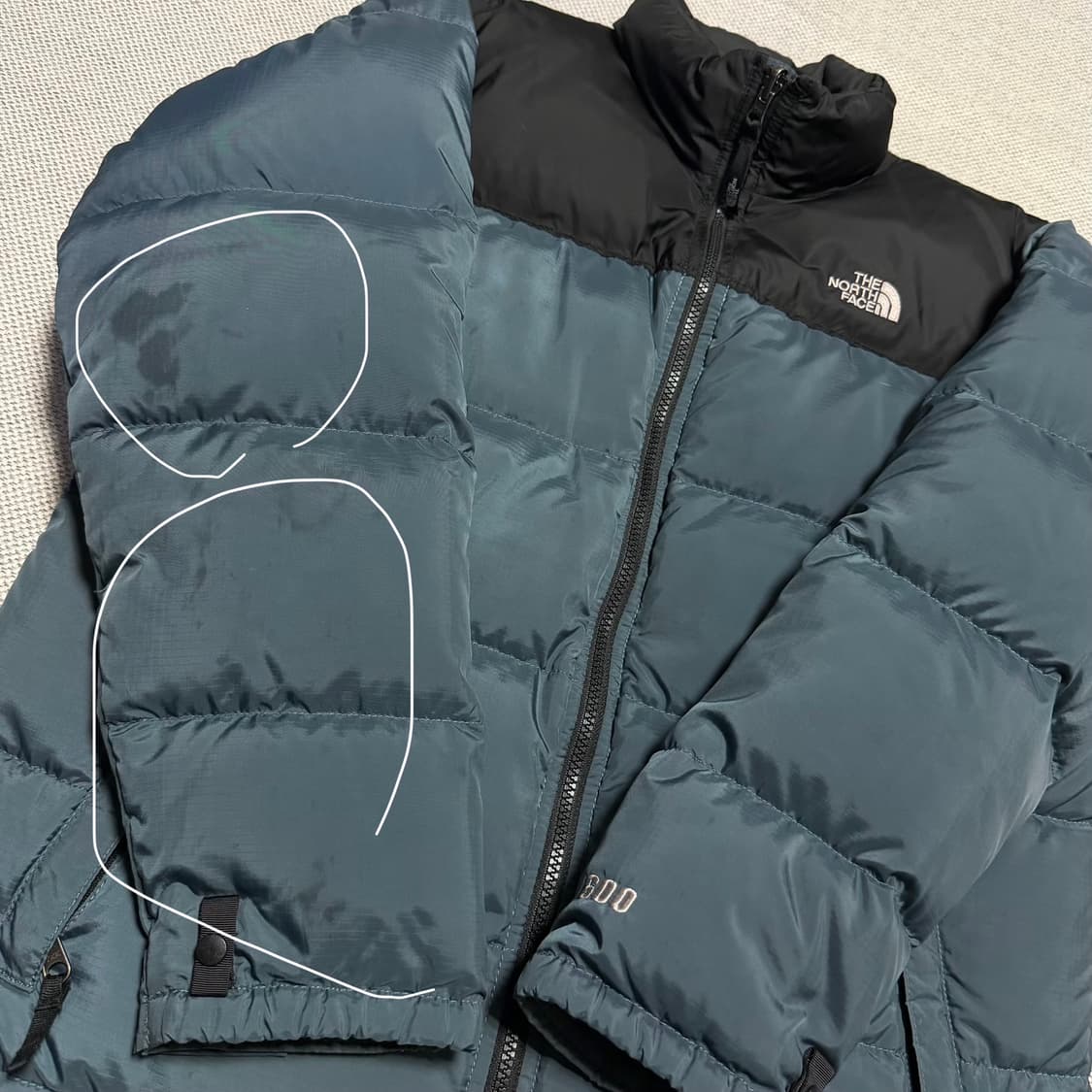 노스페이스 600 눕시 패딩 자켓 상품이미지6